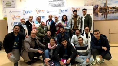 الاتحاد المصري للصيادلة يستقبل الطلبة المرشحة للسفر حول العالم ضمن برنامج التبادل الطلابي