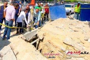 محافظ الإسكندرية يتفقد أعمال مشروع الاستراتيجية المتكاملة لإدارة مياه الأمطار ونسب الإنجاز بالمشروع