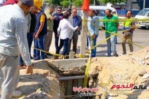 محافظ الإسكندرية يتفقد أعمال مشروع الاستراتيجية المتكاملة لإدارة مياه الأمطار ونسب الإنجاز بالمشروع