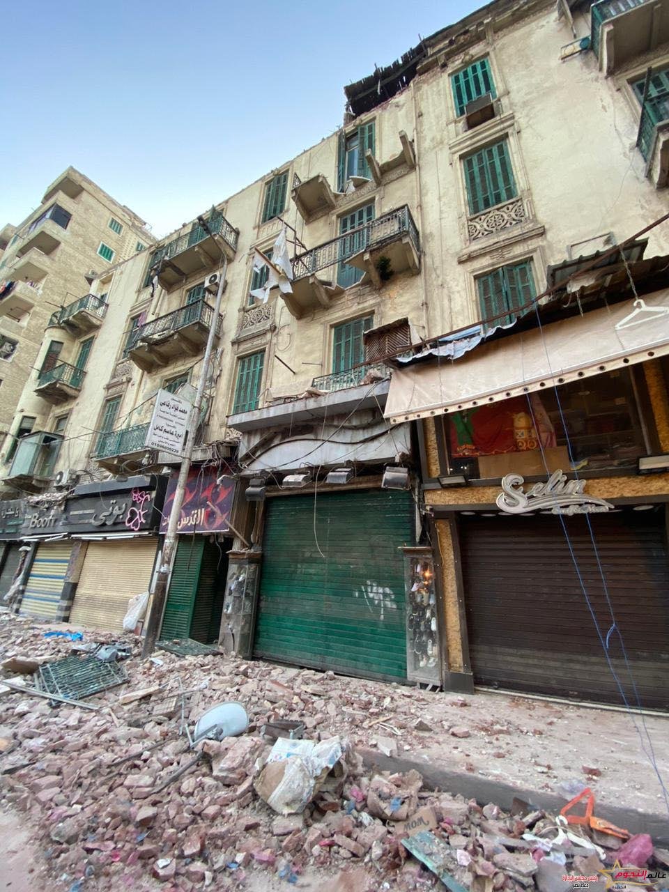 محافظ الإسكندرية يكلف جميع الأجهزة المعنية بالتعامل الفوري مع حادث سقوط بلكونة بحي شرق