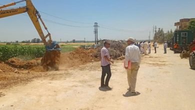 محافظ الإسكندرية: إزالة التعديات على أراضي الدولة التابعة للسكة الحديد ببرج العرب