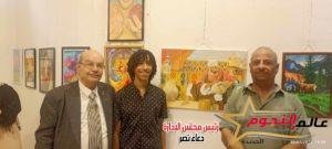 الرسام سيد أشرف العيسوي يشارك في معرض "كن أنت" بدار الأوبرا