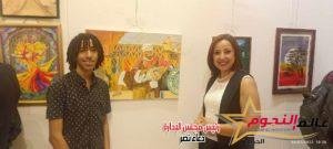 الرسام سيد أشرف العيسوي يشارك في معرض "كن أنت" بدار الأوبرا