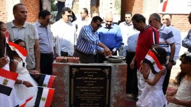 صبحي ومحافظ الجيزة يفتتحان عدد من المشروعات بمركز شباب الكوم الأخضر