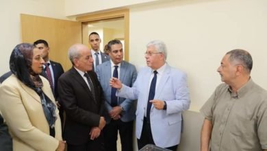 وزير التعليم العالي يتفقد أعمال مكتب التنسيق الرئيسي بجامعة عين شمس 