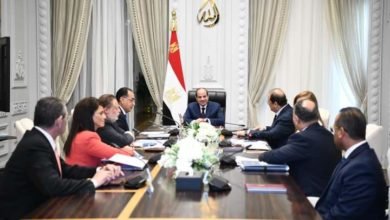 الرئيس السيسي يعقد اجتماعًا مع رئيس الوزراء 