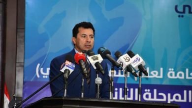 صبحي يشهد المؤتمر الصحفي للإعلان عن تفاصيل المرحلة الثانية من المشروع القومي للمعد النفسي 