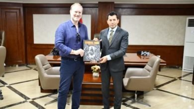 وزير الرياضة يبحث الاستعدادت لاستضافة مصر رالى Gumball3000 الدولى