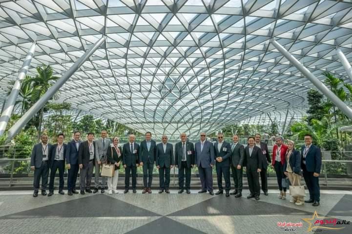 وزير الطيران المدني يشهد توقيع مذكرتي تفاهم بين شركة ميناء القاهرة الجوي وشركة شانجي الدولية