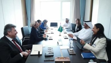 وزيرة البيئة تلتقى الدكتور سلطان بن أحمد الجابر الرئيس المعين لمؤتمر المناخ COP28 