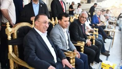 وزير الشباب والرياضة يشهد إفتتاح تصفيات البطولة الافريقية للأندية أبطال الدوري لسيدات القدم