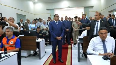 مدبولي يشهد الافتتاح والتشغيل التجريبي لمركز السيطرة للشبكة الوطنية للطوارئ والسلامة العامة بمحافظة القاهرة