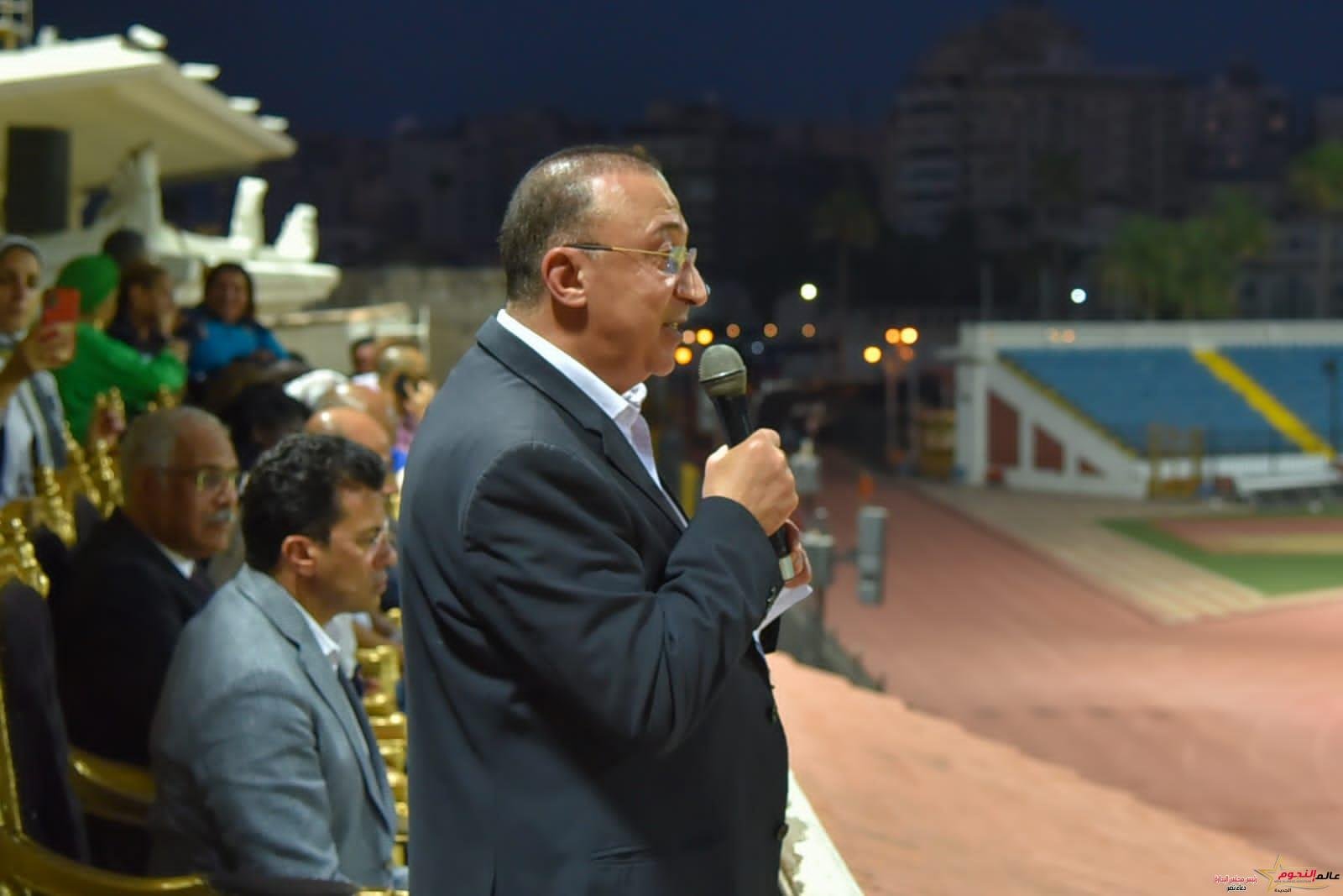محافظ الاسكندرية ووزير الشباب والرياضة يفتتحان تصفيات اتحاد شمال افريقيا لكرة القدم النسائية 1 محافظ الاسكندرية ووزير الشباب والرياضة يفتتحان تصفيات اتحاد شمال افريقيا لكرة القدم النسائية