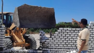 الشريف يشدد علي شن حملات دورية للتصدي لكافة صور التعديات علي أملاك الدولة 