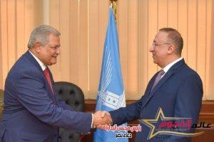 الشريف يشهد تفعيل بروتوكول التعاون بين المركز الهندسي بجامعة الإسكندرية والشركة القابضة لمياه الشرب والصرف الصحي 