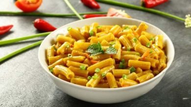 مكرونة بالكاري ... مقدمة من: مطبخ عالم النجوم