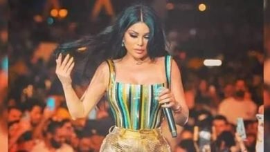 هيفاء وهبي من حفلها في الساحل الشمالي