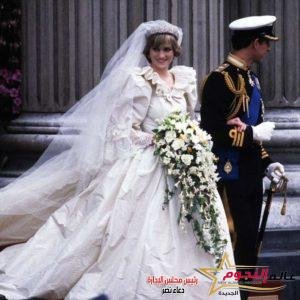 أبرز الحقائق عن فستان زفاف الأميرة ديانا في ذكرى وفاتها