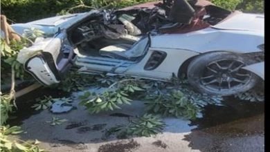 مصرع شقيقتين في حادث انقلاب سيارة أعلى كوبري كارفور المعادي