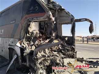 عاجل...مصرع شخصين واصابة 44 ليبيا فى حادث تصادم بمطروح