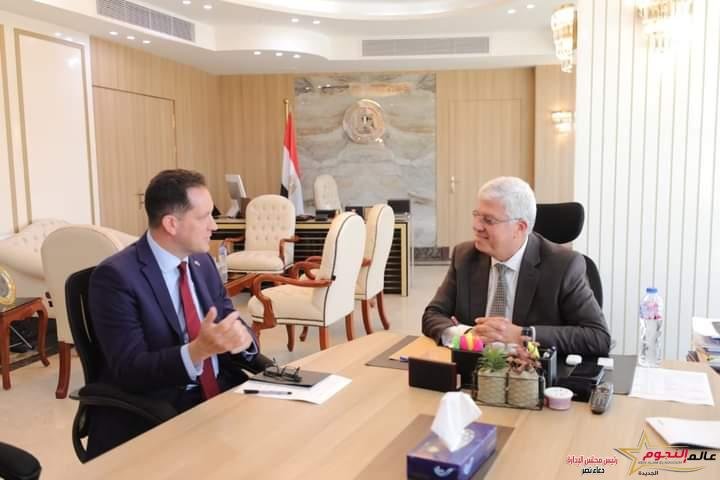 وزير التعليم العالي يبحث سبل تعزيز التعاون العلمي مع الوكالة الأمريكية للتنمية الدولية 2 وزير التعليم العالي يبحث سبل تعزيز التعاون العلمي مع الوكالة الأمريكية للتنمية الدولية