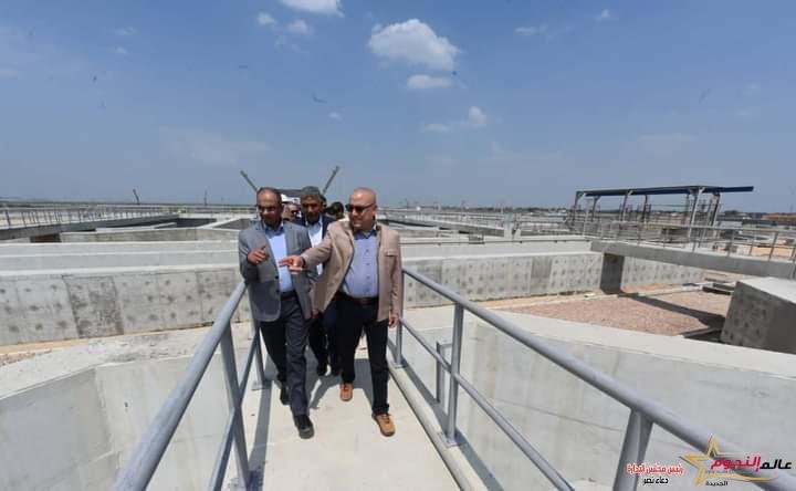 الجزار يختتم زيارته لمحافظة الإسكندرية بتفقد مشروع توسعات محطة معالجة صرف صحي العامرية 2 الجزار يختتم زيارته لمحافظة الإسكندرية بتفقد مشروع توسعات محطة معالجة صرف صحي العامرية