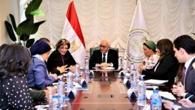 حجازي يستقبل وفد البنك الدولى لبحث أوجه التعاون المشترك لتطوير التعليم قبل الجامعي 