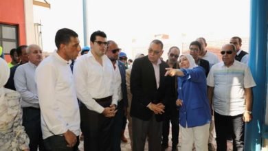 محافظ الشرقية يشهد بدء التشغيل التجريبي لمحطة مياه فائقة الجودة بالعدوة 