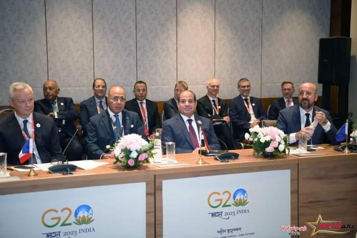 السيسي يشارك فى القمة الأفريقية الأوروبية المصغرة بـ نيودلهي