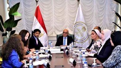 حجازي يبحث مع وفد منظمة يونيسف مصر أوجه التعاون المشترك لتطوير التعليم قبل الجامعي
