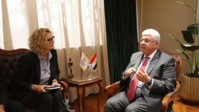 عاشور يستقبل نائب رئيس جامعة إسكس البريطانية لبحث سُبل التعاون المُشترك