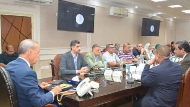 الهجان يستكمل مناقشة إجراءات إنشاء 2 كوبري مشاة بمحور الفريق العصار بشرق شبرا الخيمة 