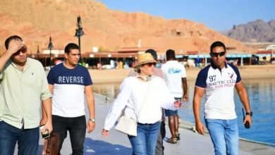 فؤاد تتفقد الإلتزام باشتراطات ممارسة الأنشطة البحرية بشواطئ شرم الشيخ للحفاظ على التنوع البيولوجي