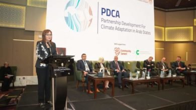 وزيرة التخطيط والتنمية الاقتصادية تفتتح مؤتمر "الشراكة من أجل التكيّف مع تغيّر المناخ في الدول العربية"