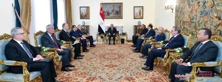 السيسي يستقبل السيد "نيكولاي باتروشيف" أمين مجلس الأمن الروسي 2 السيسي يستقبل السيد "نيكولاي باتروشيف" أمين مجلس الأمن الروسي