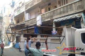 محافظ الإسكندرية يشدد على رؤساء الأحياء بأستمرار تكثيف الحملات وإزالة الإشغال 3 محافظ الإسكندرية يشدد على رؤساء الأحياء بأستمرار تكثيف الحملات وإزالة الإشغال