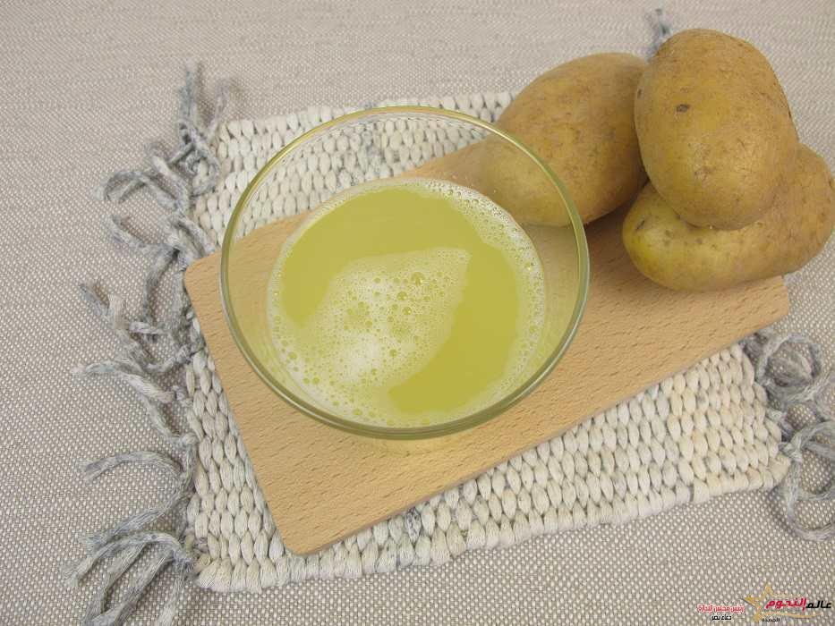 عصير البطاطس وماله من فوائد متعددة