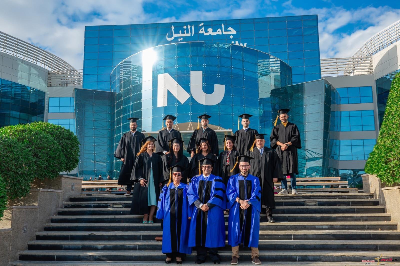 جامعة النيل تخرج دفعة جديدة من طلابها بحضور الدكتور محمود محيي الدين