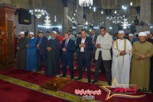 محافظ الإسكندرية يشهد احتفالية المولد النبوي الشريف بمسجد المرسى أبو العباس