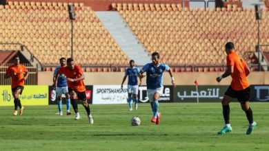 بيراميدز يحقق اول انتصار له عل حساب البنك الأهلي بالدوري 
