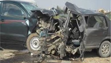 عاجل … إنقلاب سيارة ومصرع شابين  بأطفيح فى الجيزة