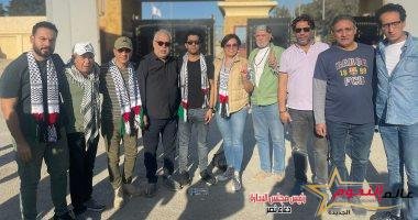 مساندة فنانو مصر فلسطين بعد قصف المستشفى