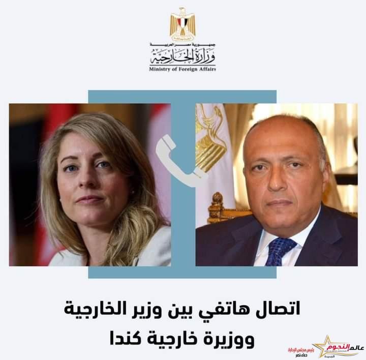 شكري يبحث مع وزراء خارجية كندا والمجر وهولندا جهود وقف التصعيد بين الفلسطينيين والإسرائيليين