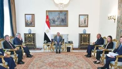 يستقبل الرئيس السيسي اليوم  نائب رئيس الوزراء وزير الشئون الخارجية والتعاون الدولي الإيطالي