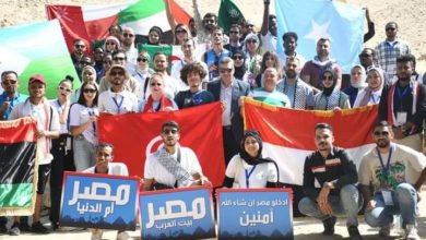 الشباب والرياضة: شباب الوفود العربية في زيارة لمنطقة آثار بنى حسن بالمنيا ضمن فعاليات سفينة الشباب العربي