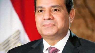 السيسي يستقبل المستشار الألماني بمقر رئاسة الجمهورية