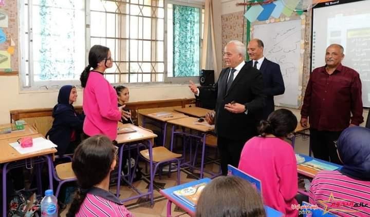 وزير التربية والتعليم يزور محافظة الإسكندرية لمتابعة انتظام سير العام الدراسى الجديد 2023 / 2024 1 وزير التربية والتعليم يزور محافظة الإسكندرية لمتابعة انتظام سير العام الدراسى الجديد 2023 / 2024
