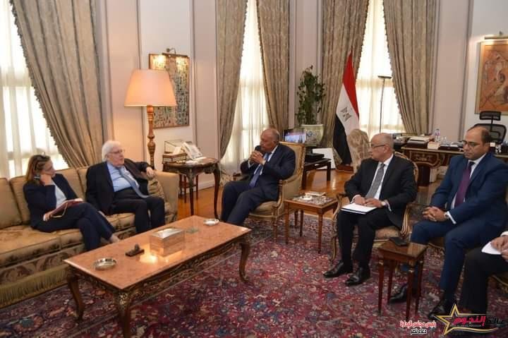 شكري يستقبل وكيل الأمين العام للأمم المتحدة للشئون الإنسانية ومنسق الإغاثة في حالات الطوارئ 2 شكري يستقبل وكيل الأمين العام للأمم المتحدة للشئون الإنسانية ومنسق الإغاثة في حالات الطوارئ
