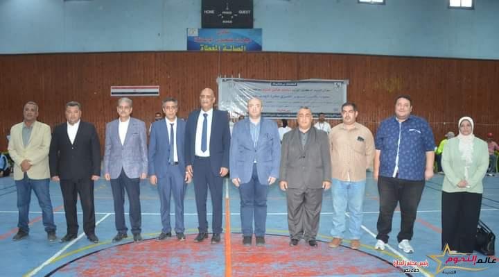 محافظ بني سويف يفتتح منافسات بطولة كأس السوبر المصري لكرة الهدف للمكفوفين بمشاركة فرق من 4 محافظات 2 محافظ بني سويف يفتتح منافسات بطولة كأس السوبر المصري لكرة الهدف للمكفوفين بمشاركة فرق من 4 محافظات