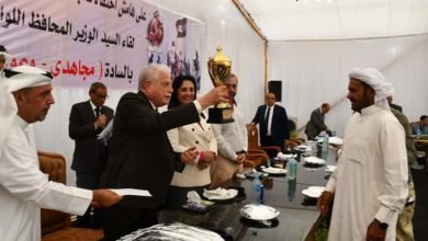 محافظ جنوب سيناء يشهد ختام سباقات الهجن في بداية موسمها لعام 2023 / 2024 